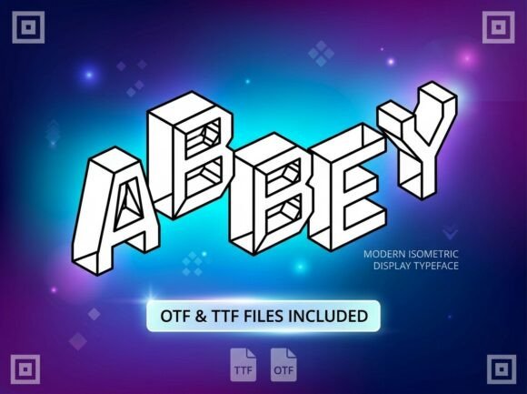 Abbey Font: A Decorative Typeface That Demands Attention