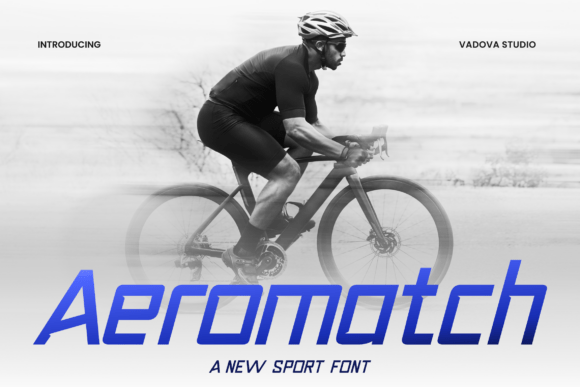 Aeromatch: Bold Sports Typeface for High-Impact Digital Branding