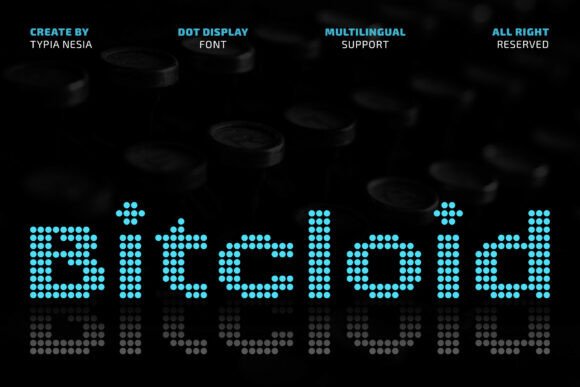 Bitcloid Font: Elevate Your Brand with Modern Cyber Aesthetics