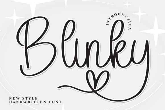 Blinky: The Handcrafted Script Font for Modern Web Design
