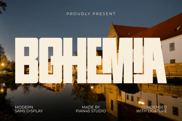 Bohemia Font Review: A Modern Sans Serif Display Typeface