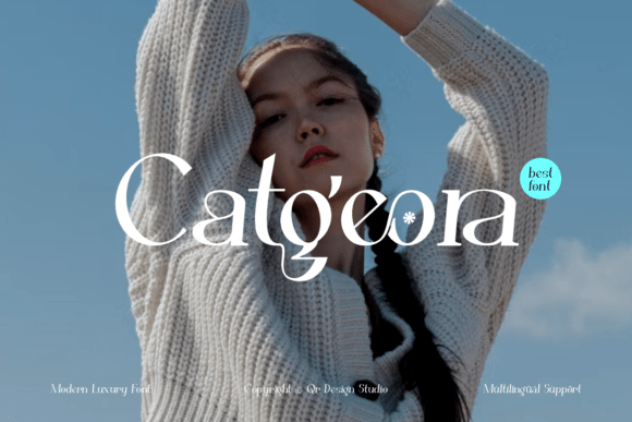 Catgeora Font for Modern Web Design Projects