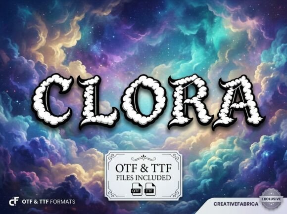 Clora Font for Brand Identity and Design Projects