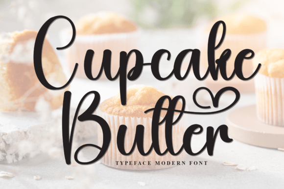 Cupcake Butter: The Elegant Script Handwritten Fonts for Boutique Branding