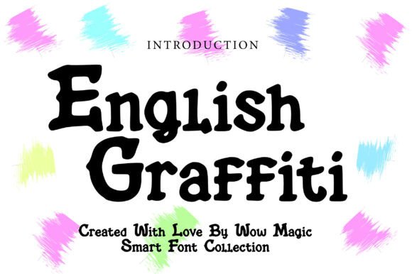 English Graffiti Typeface Review: Bold Urban Style for Editorial Design