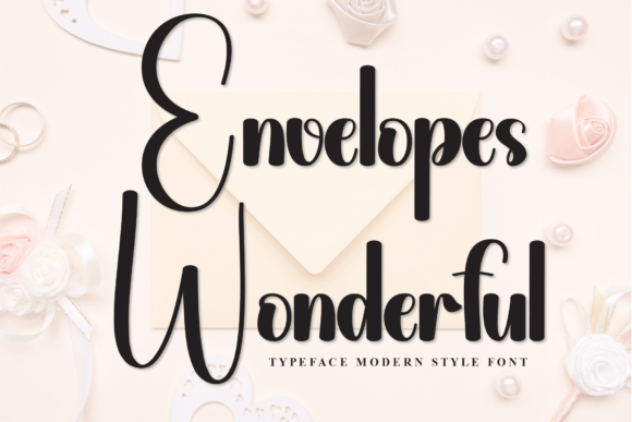 Envelopes Wonderful: A Playful Script Handwritten Font for Creative Projects