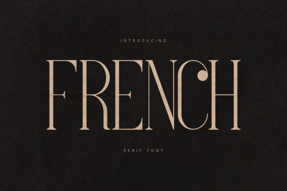 French Typeface for Sophisticated Brand Campaigns