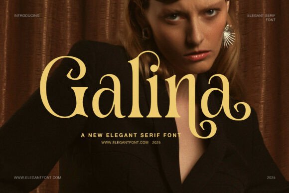 Galina Serif Font: Elevate Digital Branding with Elegant Typography
