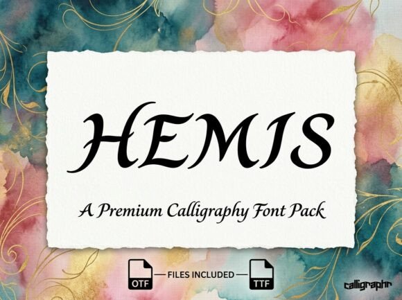 Hemis: The Decorative Display Font for Standout Craft Brands