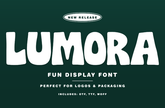 Lumora Display Font for Bold Brand Identity
