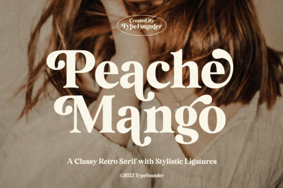Peache Mango Font for Classy Web Design Projects
