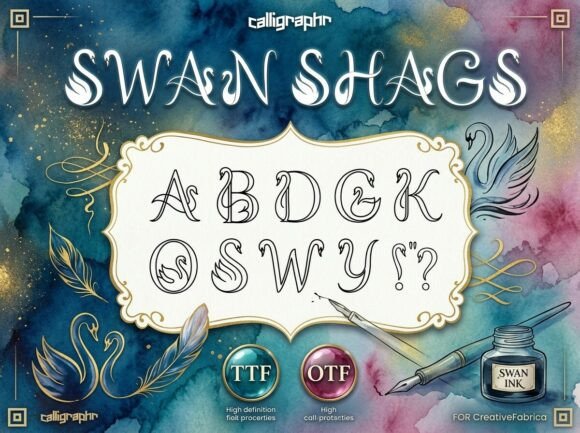 Shags: A Stunning Decorative Display Font for Bold Branding