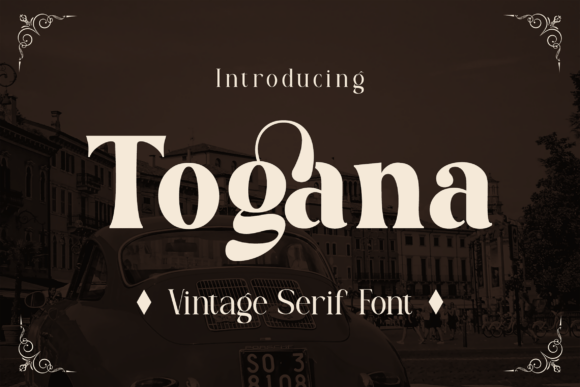Togana Font: A Sophisticated Typeface for Digital Campaigns