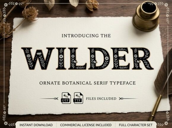Wilder Font: A Bold Choice for Marketers Who Want to Stand Out